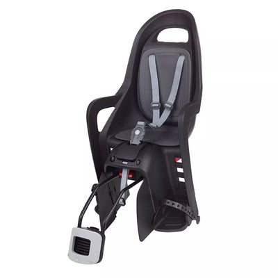 Dviračio kėdutė Polisport Groovy RS+ ant rėmo, su miego funkcija 22kg (juoda)