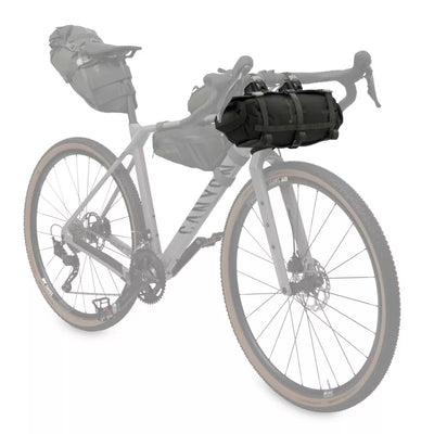 Dviračio krepšys ant vairo Acepac Bar Drybag MKIII // 8 l (juodas)