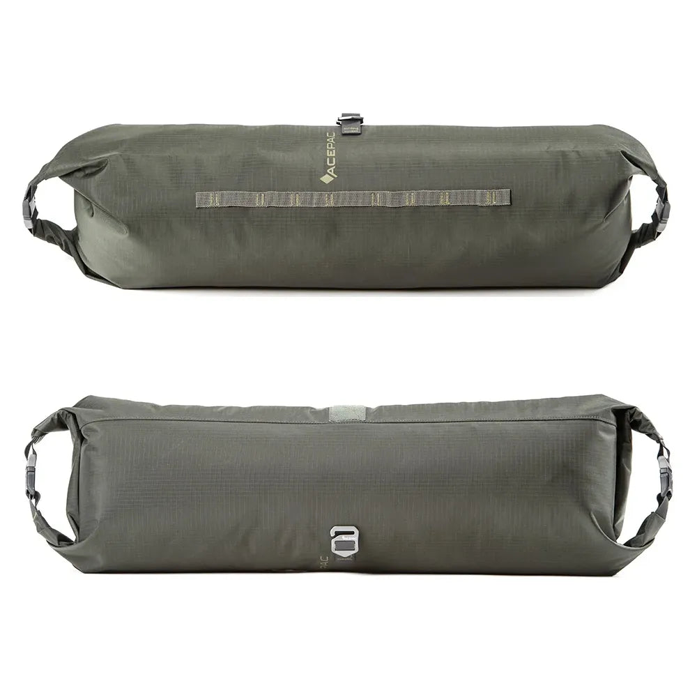 Dviračio krepšys ant vairo Acepac Bar Drybag MKIII // 8 l (pilkas)