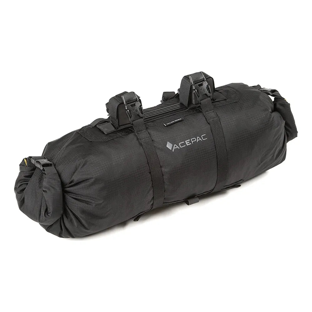 Dviračio krepšys ant vairo Acepac Bar Roll MKIII // 8/16 l (30-60 cm) (juodas)