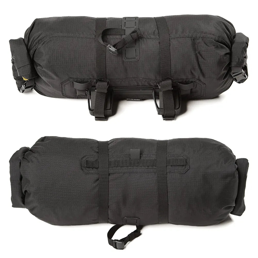 Dviračio krepšys ant vairo Acepac Bar Roll MKIII // 8/16 l (30-60 cm) (juodas)