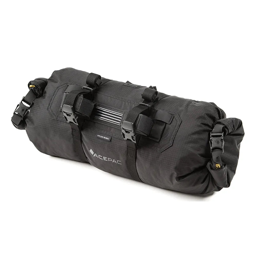 Dviračio krepšys ant vairo Acepac Bar Roll MKIII // 8/16 l (30-60 cm) (juodas)