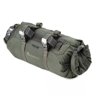 Dviračio krepšys ant vairo Acepac Bar Roll MKIII // 8/16 l (30-60 cm) (žalias/pilkas)