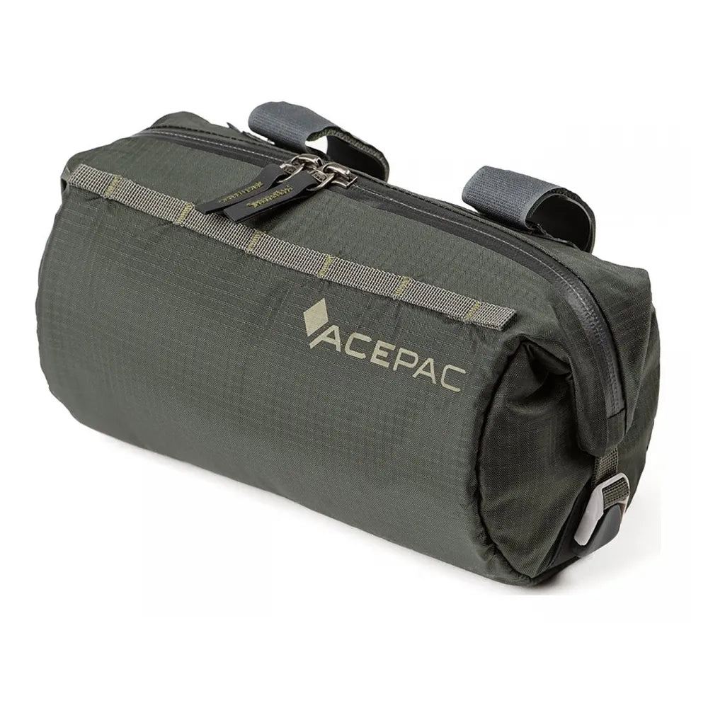Dviračio krepšys ant vairo Acepac Barrel MKIII // 2L, 12 x 20 cm (pilkas)