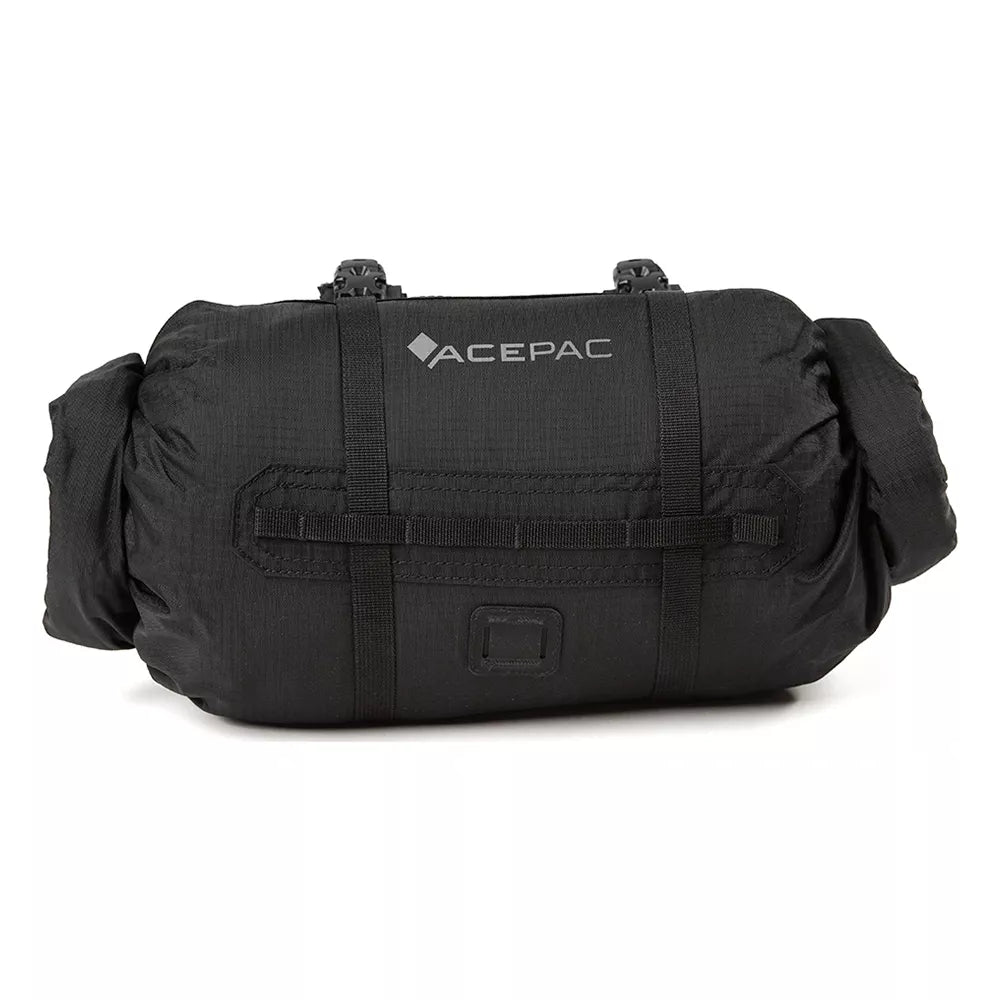 Dviračio krepšys ant vairo Acepac Mini Bar Roll MKIII // 5/7 l (juodas)