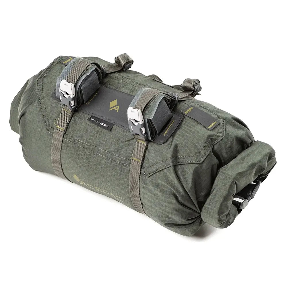 Dviračio krepšys ant vairo Acepac Mini Bar Roll MKIII // 5-7 L (pilkas)
