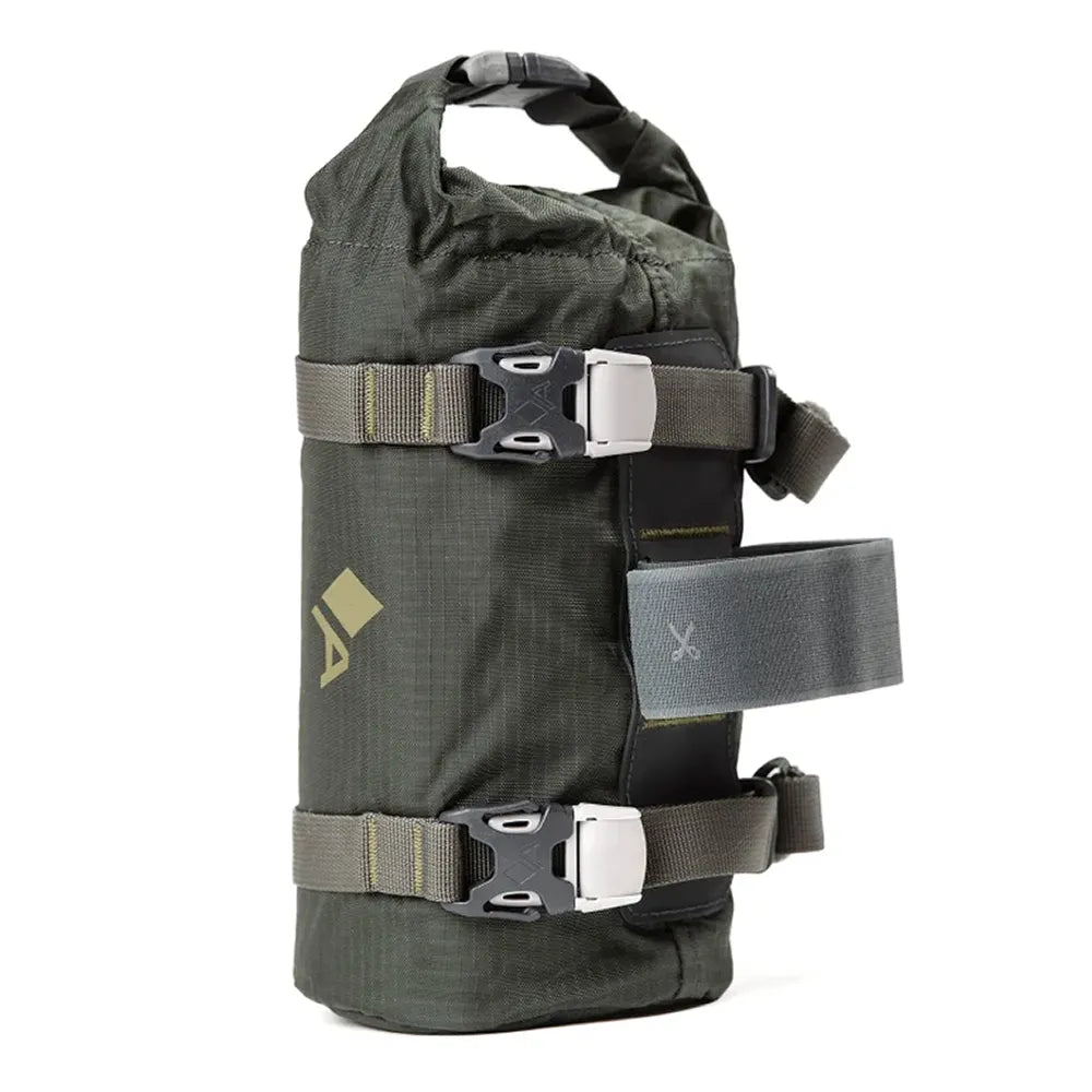 Dviračio krepšys ant vairo Acepac Minima Bag MKIII // 2L, 11 x 21 cm (pilkas)
