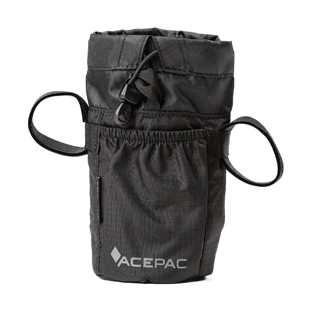 Dviračio krepšys gertuvei ant vairo Acepac Bike Bottle Bag MKIII // 1 l (juodas)