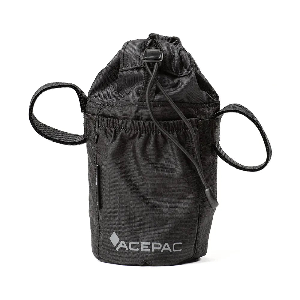 Dviračio krepšys gertuvei ant vairo Acepac Bike Bottle Bag MKIII // 1 l (juodas)