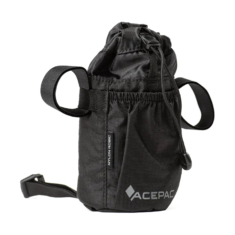 Dviračio krepšys gertuvei ant vairo Acepac Bike Bottle Bag MKIII // 1 l (juodas)
