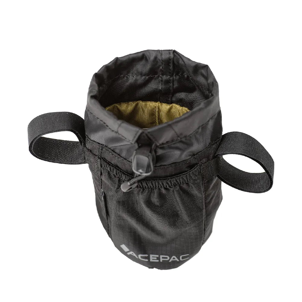 Dviračio krepšys gertuvei ant vairo Acepac Bike Bottle Bag MKIII // 1 l (juodas)
