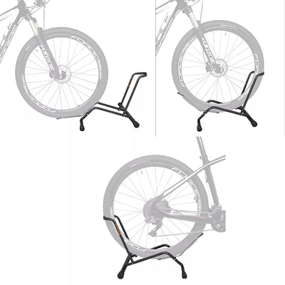 Dviračio laikiklis ant žemės STABILUS 2.0 // 1 dviračiui, plieninis (pilkas)