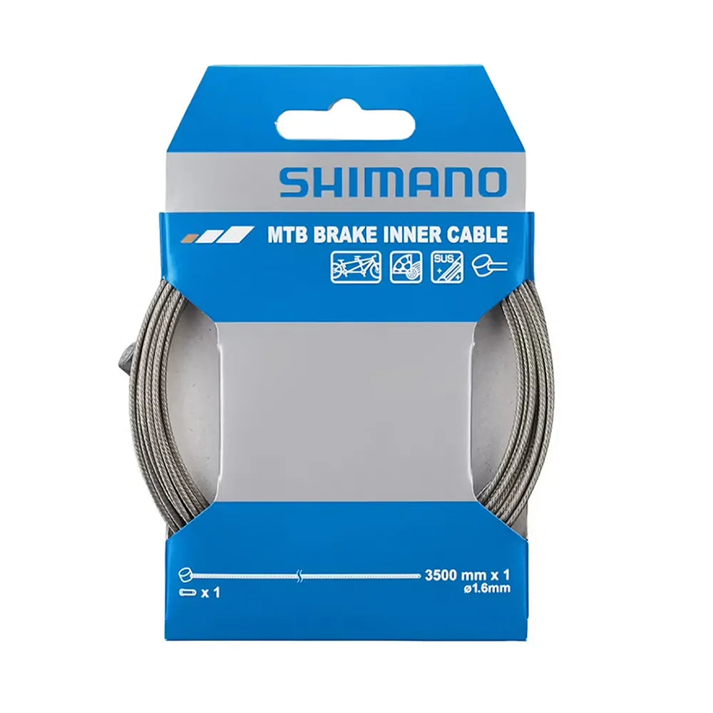 Stabdžių trosas Shimano ATB / MTB 1.6 x 3500 mm // nerūdijančio plieno