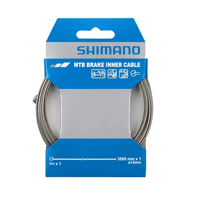 Stabdžių trosas Shimano ATB / MTB 1.6 x 3500 mm // nerūdijančio plieno