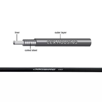 Stabdžių šarvas Jagwire CEX // 5 x 1000 mm (juodas)