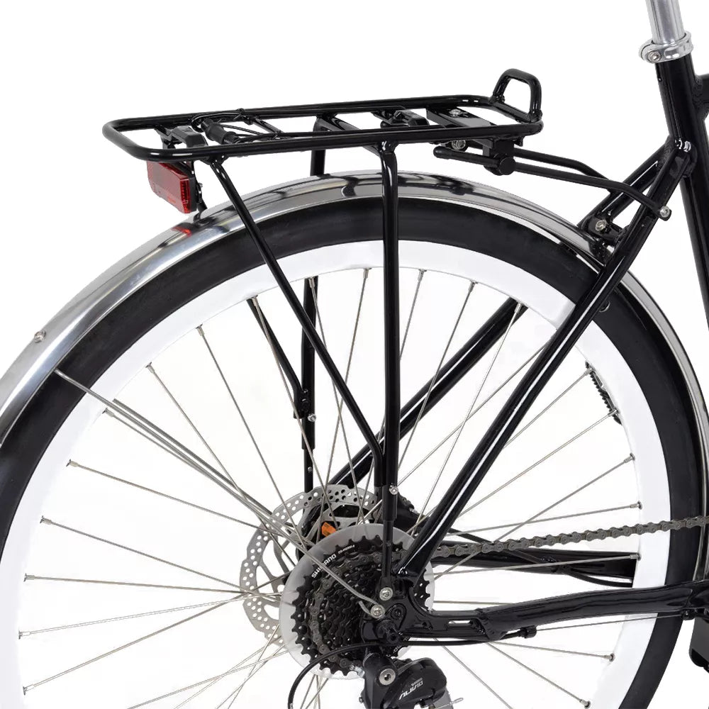 Bagažinė AtranVelo CITY AM 24-29" // plienas, AVS sistema (juoda)