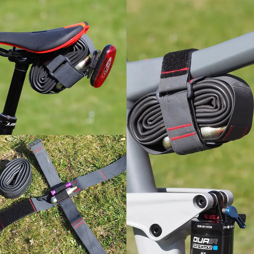Padangos kameros įdėklas ant rėmo Acepac Tube Wrap MKII // pilka