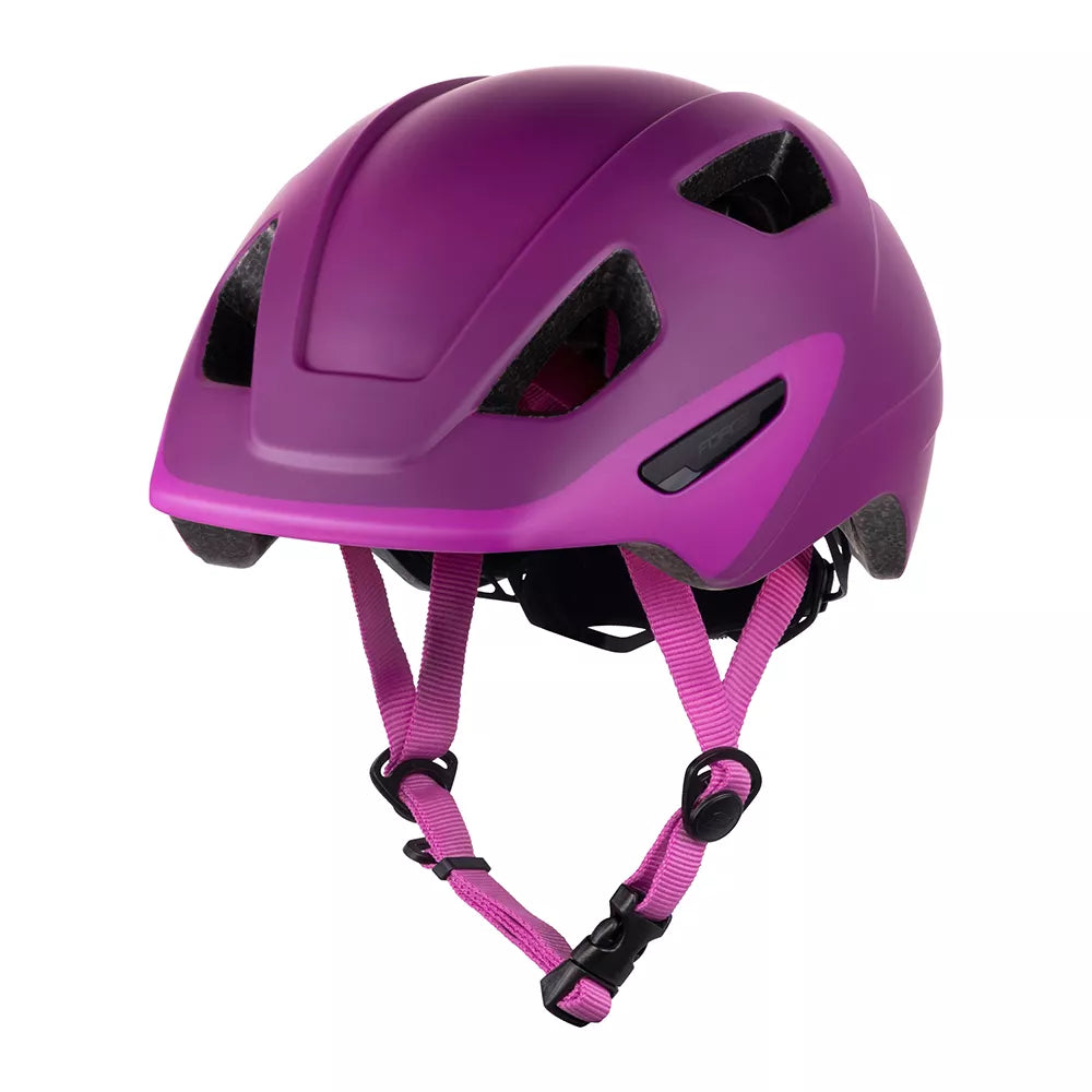 Vaikiškas šalmas FORCE Akita // dydis S-M (52-57 cm) (violetinė)