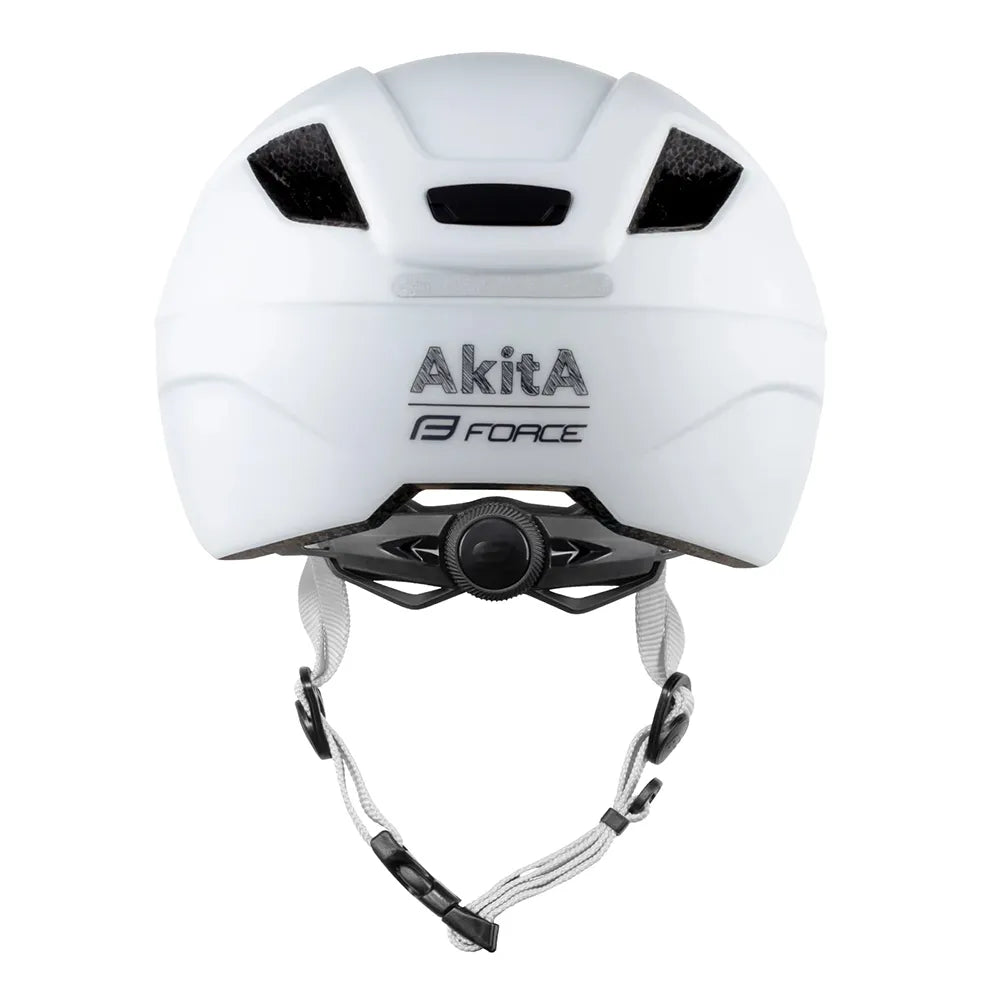 Vaikiškas šalmas FORCE Akita // dydis XS-S (48-54 cm) (balta)
