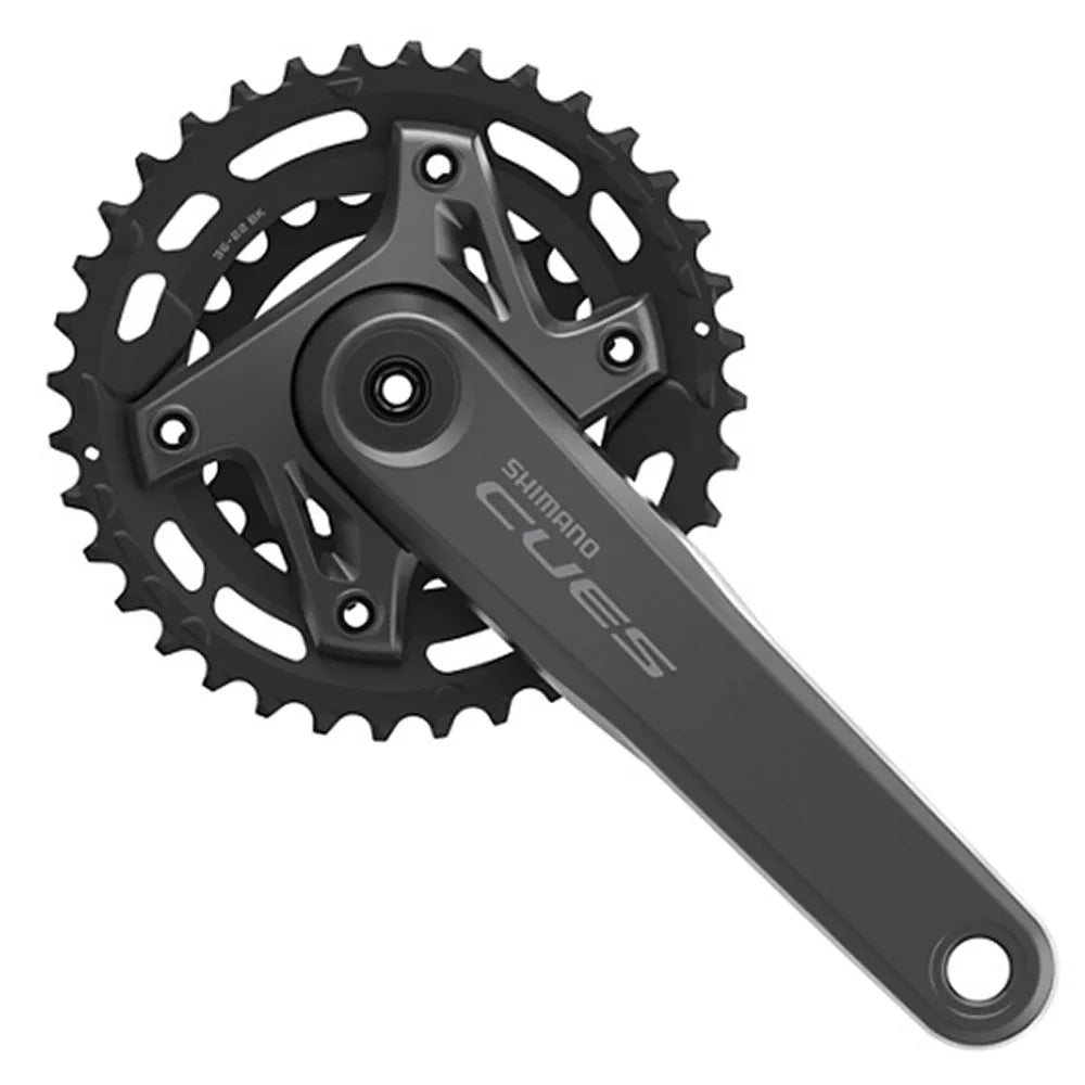Priekinis žvaigždžių blokas Shimano CUES FC-U6000-2 // 175 mm, 36-22T // 9/10/11-speed