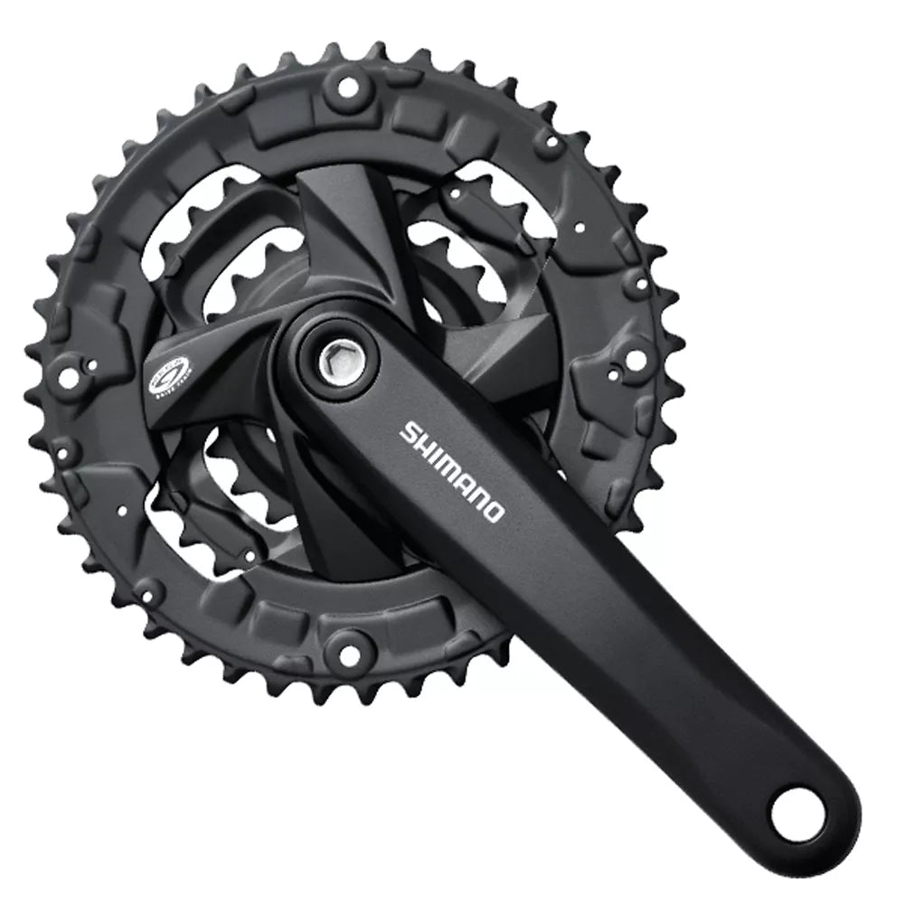 Priekinis žvaigždžių blokas Shimano FC-M371 // 3x9 pav., 44-32-22T, 170 mm