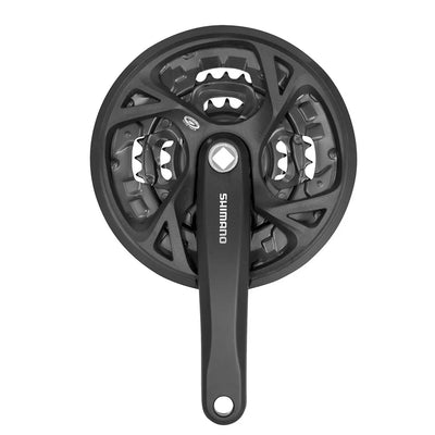 Priekinis žvaigdžių blokas Shimano FC-M371 // 3x9 pav., 44-32-22T, 175mm