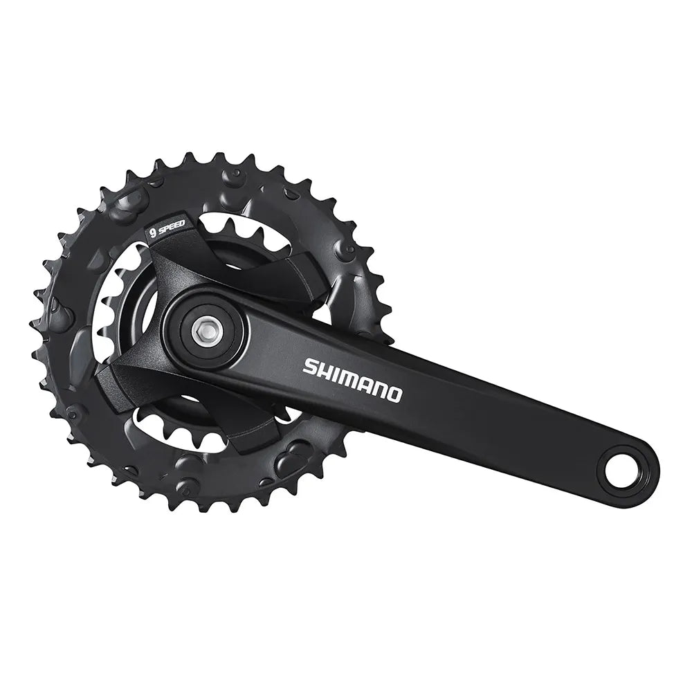 Priekinis žvaigždžių blokas Shimano FC-MT101 // 2-speed, 36-22T, 170 mm