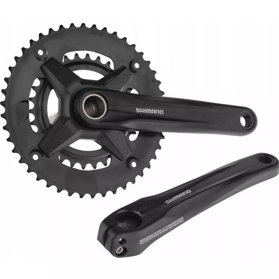 Priekinis žvaigždžių blokas Shimano FC-MT210-2 / 2x9 pav. / 46-30T / 175mm