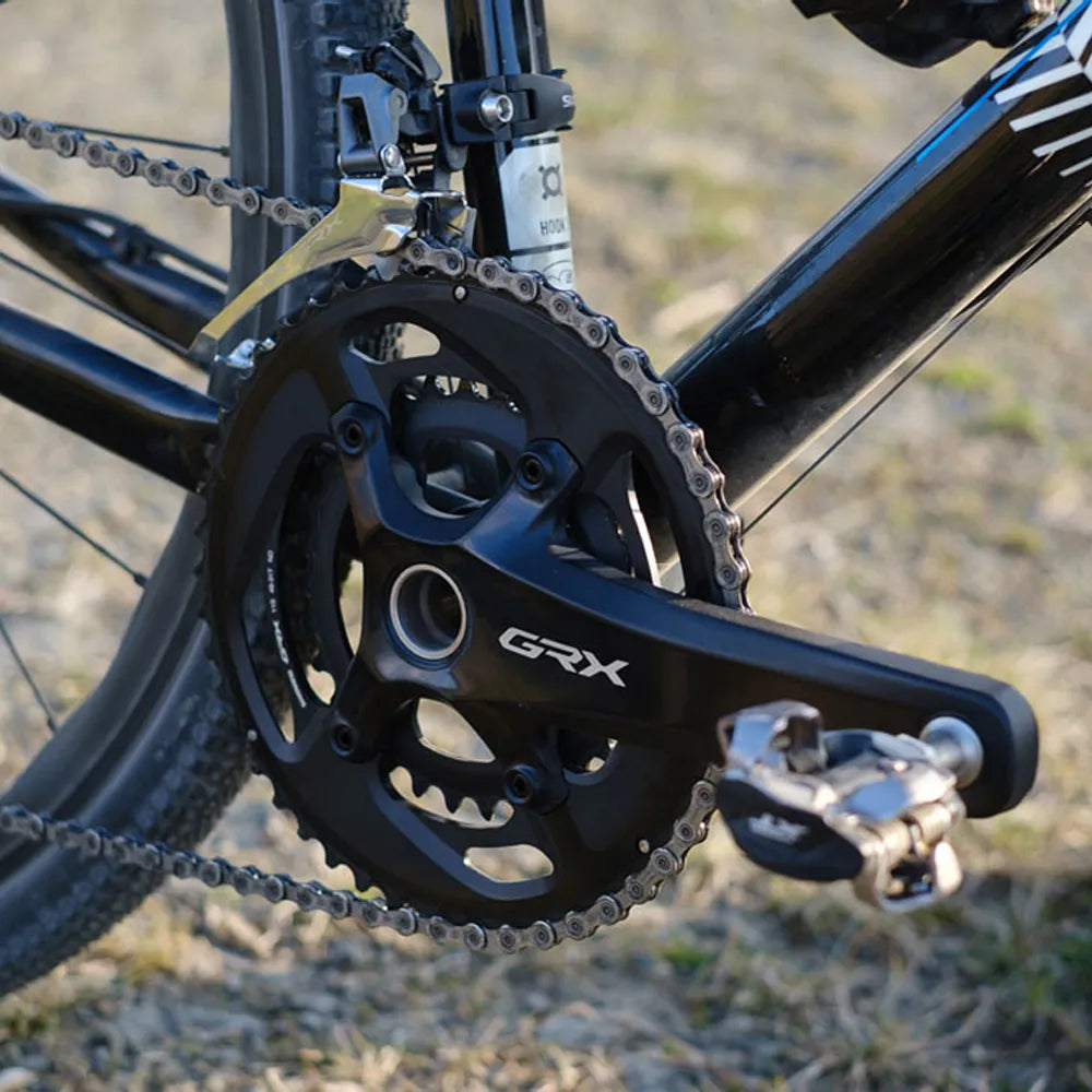 Priekinis žvaigždžių blokas Shimano GRX FC-RX600-11 // 2x11-speed, 46/30T, 172.5 mm