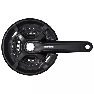 Priekinis žvaigdžių blokas Shimano MT210-3 // 3x9 pav. / 40-30-22T / 175mm