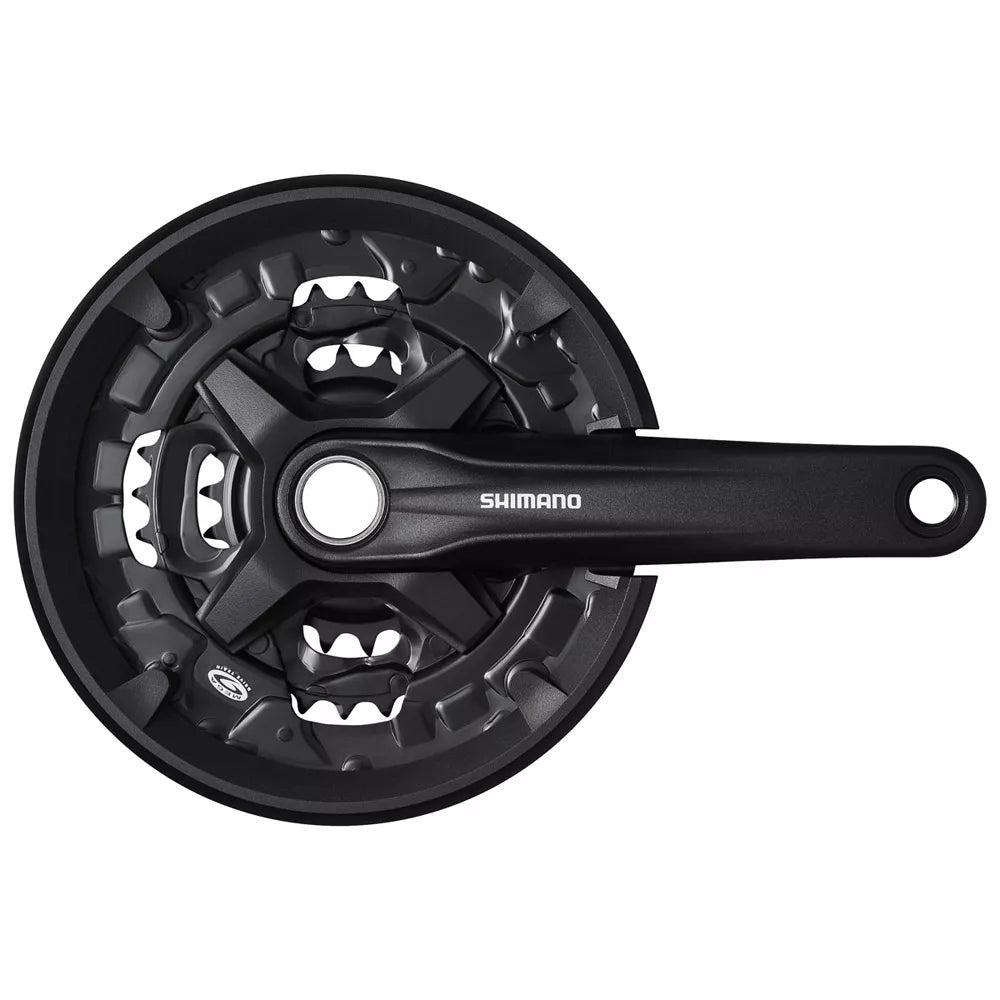 Priekinis žvaigždžių blokas Shimano MT210-3 // 3x9 pav., 44-32-22T, 175mm