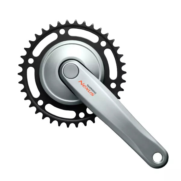 Priekinis žvaigdžių blokas Shimano Nexus FC-C6000 // 1 pavaros, 38T, 170mm (sidabrinis)