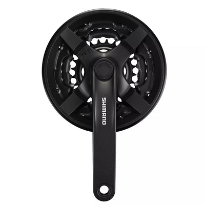 Priekinis žvaigždžių blokas Shimano Tourney FC-TY301 // 3x6/7/8 pav., 48-38-28T, 170mm