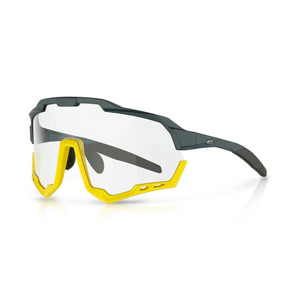 Akiniai Magicshine MORPHER Photochromic Lens // Fotochrominiai (tamsiai mėlyna/tamsiai žalia)