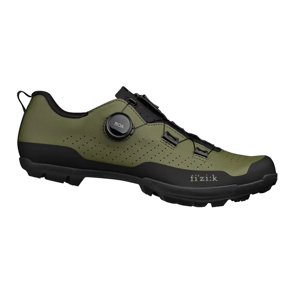 Plentiniai batai FIZIK Terra Atlas MTB // dydis: 41, MTB/Enduro (žalia - Army Green)
