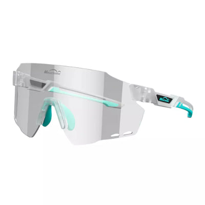Akiniai Magicshine WINDBREAKER Photochromic (skaidri/turkio)