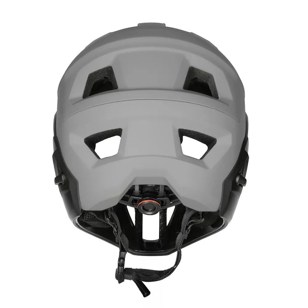 Downhill šalmas FORCE VENOM // dydis: L/XL (58-61 cm) (pilka/juoda)