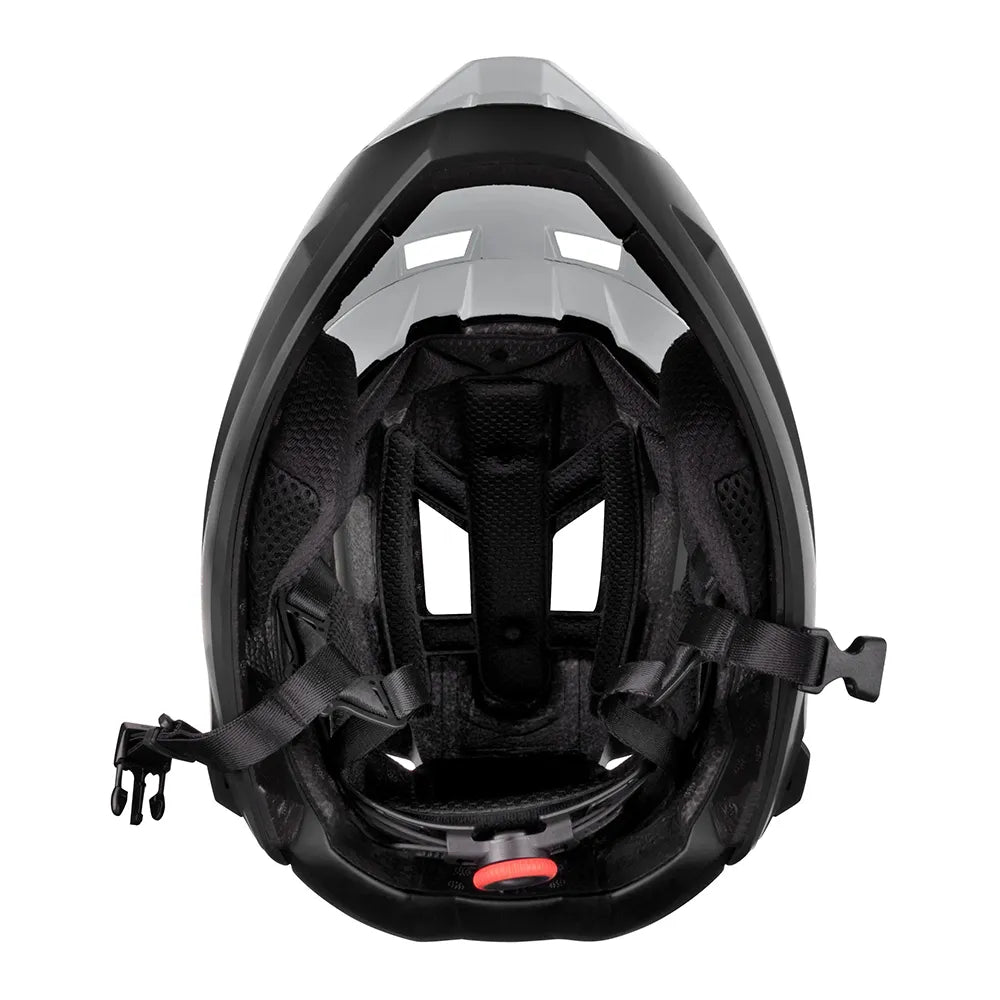 Downhill šalmas FORCE VENOM // dydis: L/XL (58-61 cm) (pilka/juoda)