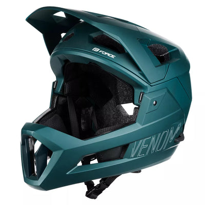 Downhill šalmas FORCE VENOM // dydis: L / XL (58 - 61 cm) (turkio)
