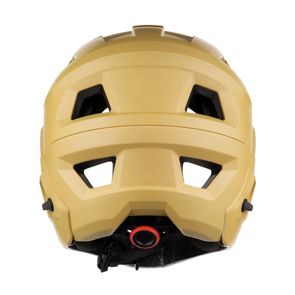 Downhill šalmas FORCE VENOM // dydis: S/M (55-58 cm) (smėlio)
