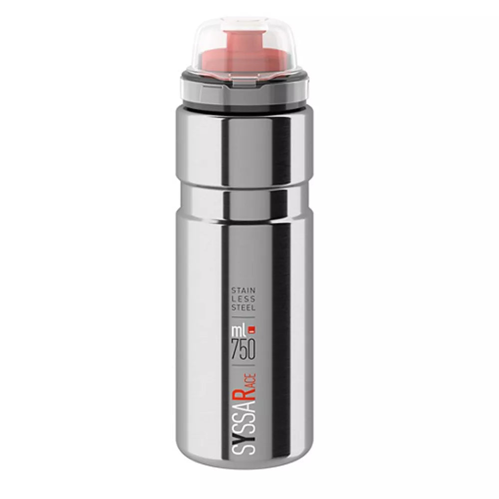 Gertuvė Elite Syssa Race // 750 ml, su dangteliu, nerūdijančio plieno (sidabrinė)