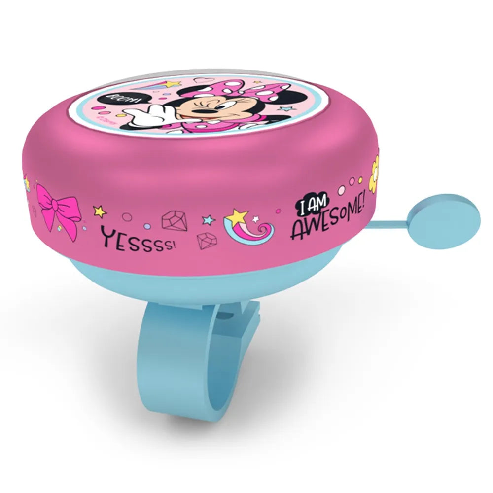 Dviračio skambutis MINNIE, metalinis (rožinis)
