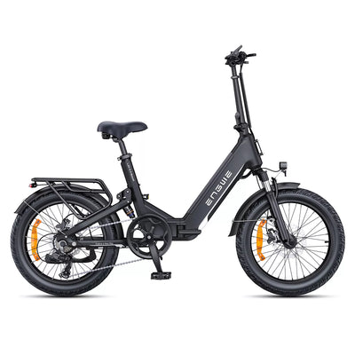 Elektrinis dviratis Engwe L20 3.0 Boost 20" // 7G, sulankstomas (juoda)