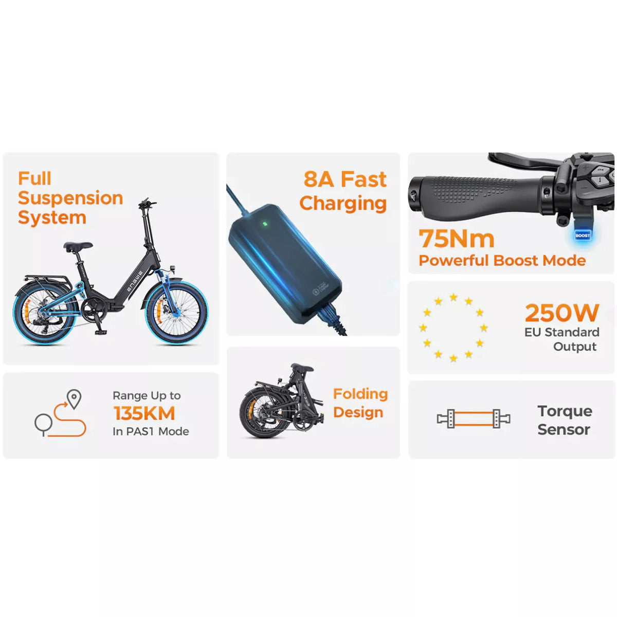 Elektrinis dviratis Engwe L20 3.0 Boost 20" // 7G, sulankstomas (šampaninė)