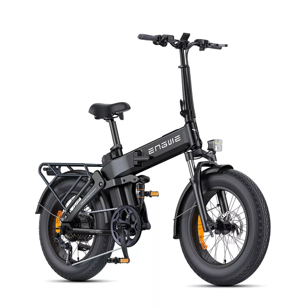 Elektrinis sulankstomas Engwe Engine Pro 3.0 20" // 7G (juoda)