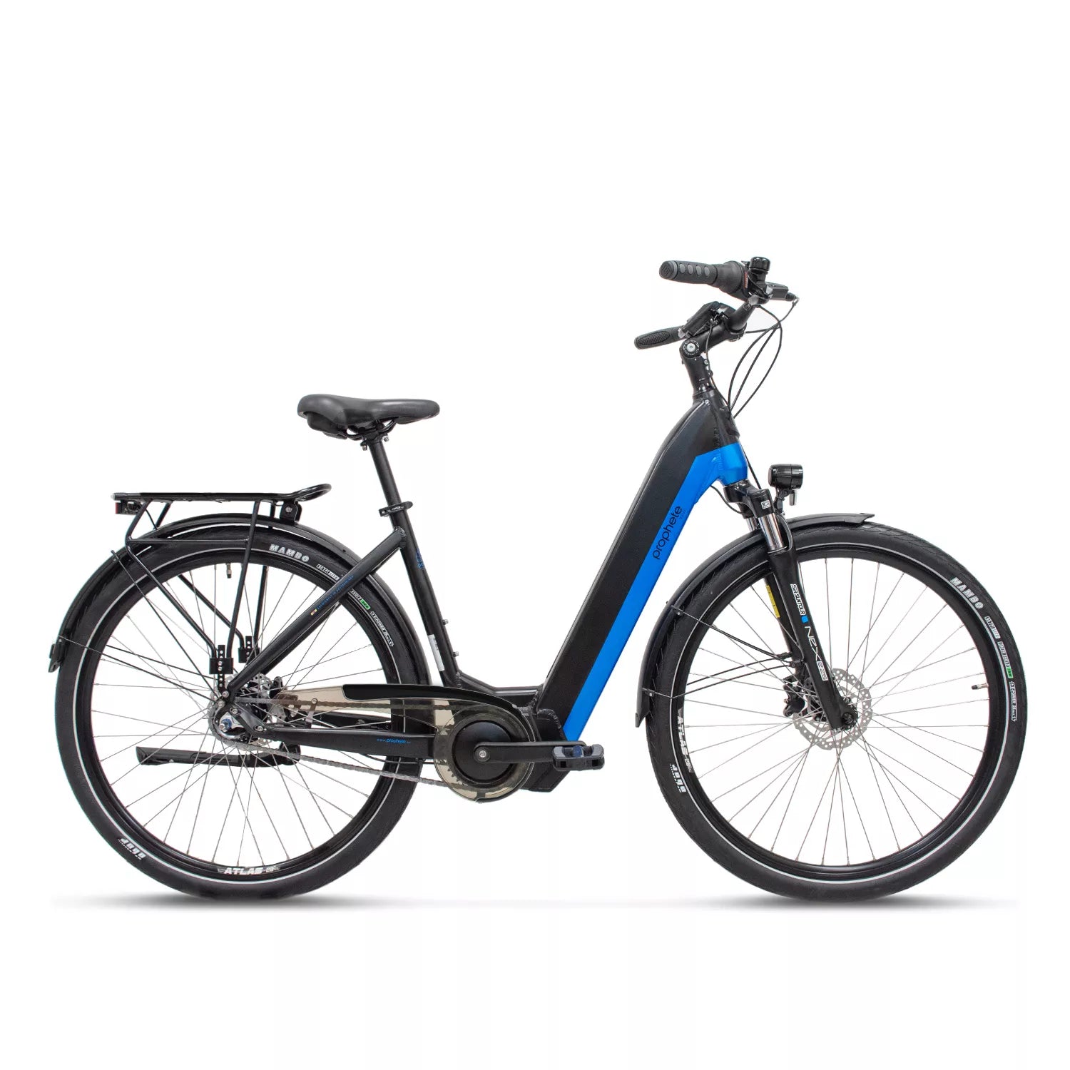 Elektrinis Prophete e-Suv 28" // N7, dydis 19" (48 cm) (juoda/mėlyna)