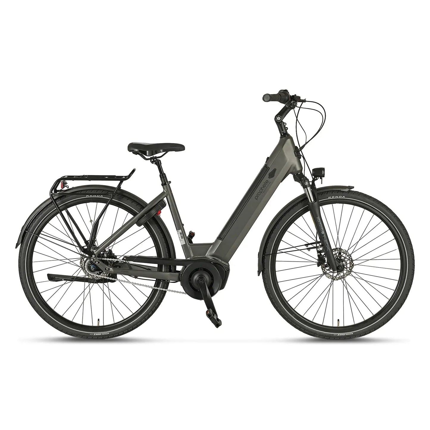 Elektrinis Prophete Geniesser 3.0 City 28" // N7, dydis 19" (48 cm) (pilka)
