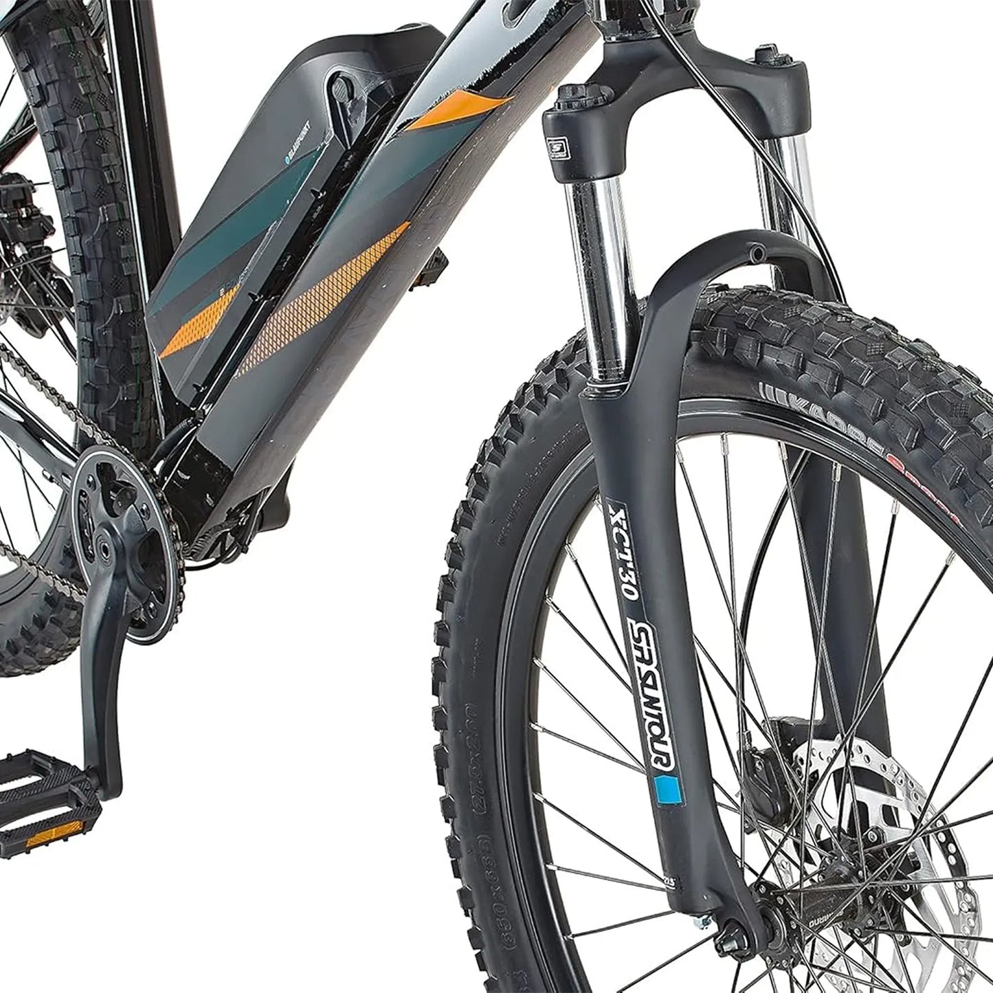 Elektrinis Prophete Graveler EM.100 E-MTB 27.5" // 8G, dydis 19" (48 cm) (juoda)