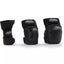 Apsaugos keliams, alkūnėms ir delnams Junior Heavy Duty Triple Pad Set S (juodos)