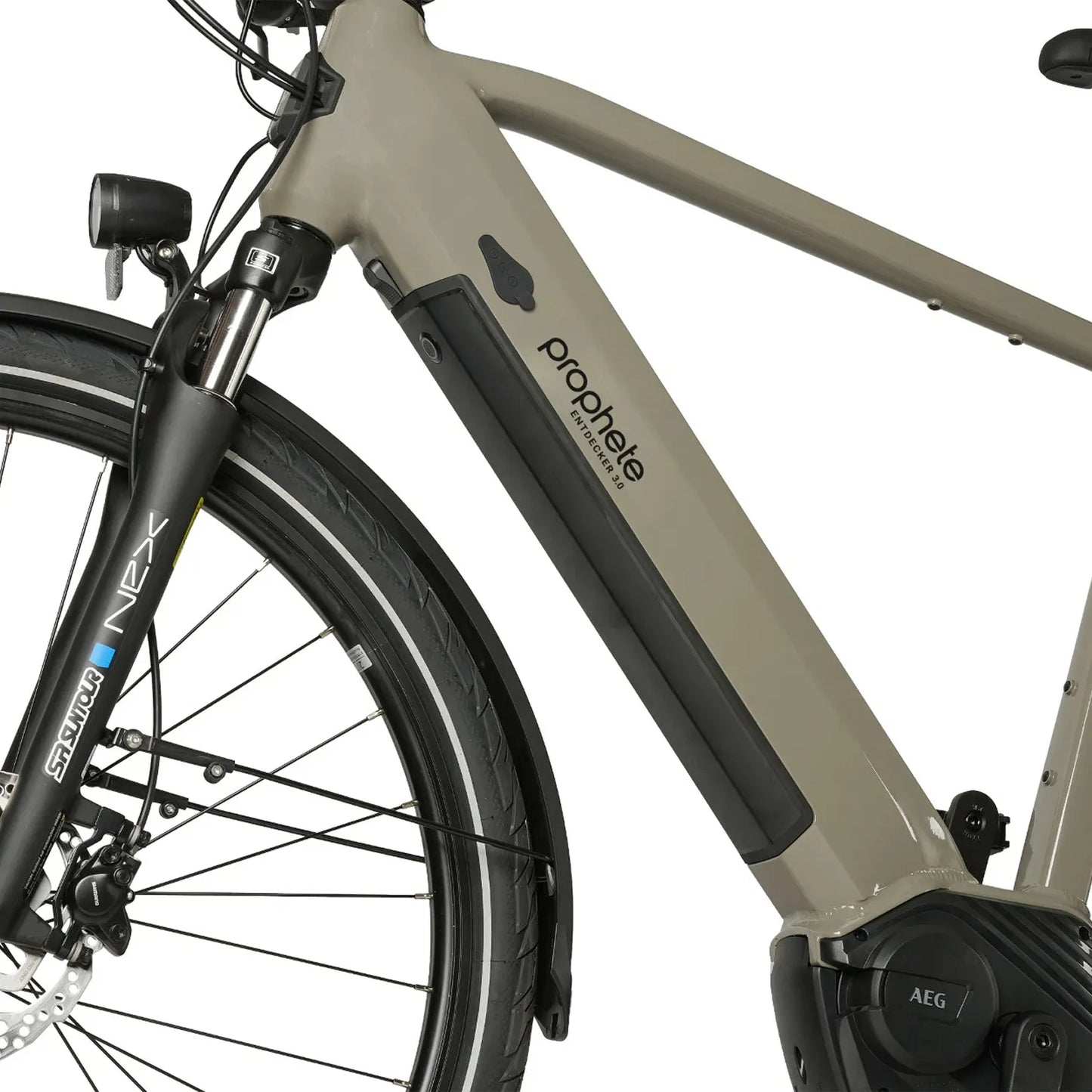 Elektrinis Prophete Entdecker 3.0 28" // 9G, dydis 21" (54 cm) (ruda)